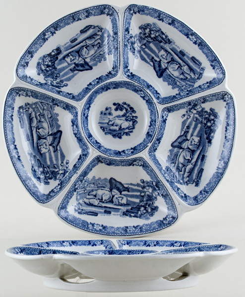 Hors d'ouevres dish c1900